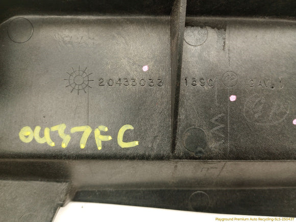 Pontiac Fiero Sunroof Tray Trim