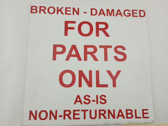 Volvo V70 **AS IS** Passenger Right Rear Wheel Well Trim