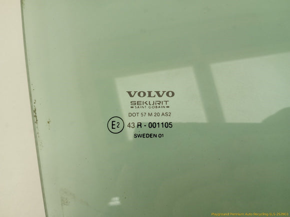 Volvo V70 Passenger Right Rear Door Window Glass