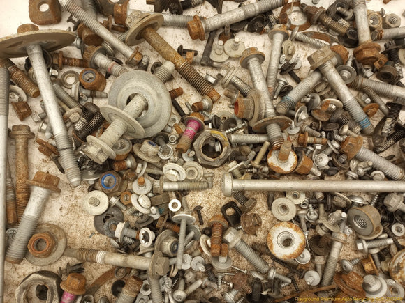 Land Rover Evoque Dismantling Hardware Fasteners Bolts & Nuts