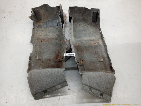 Pontiac Fiero Pair Of Front Floor Carpet