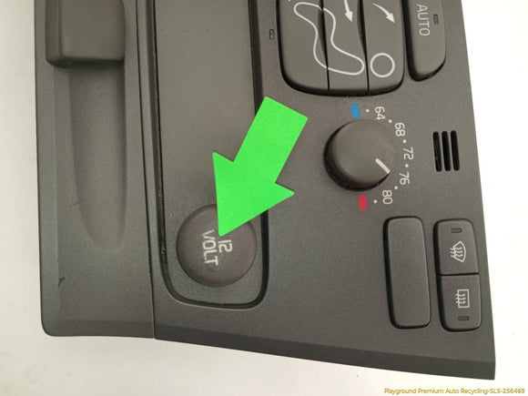 Volvo V70 Climate Control Panel