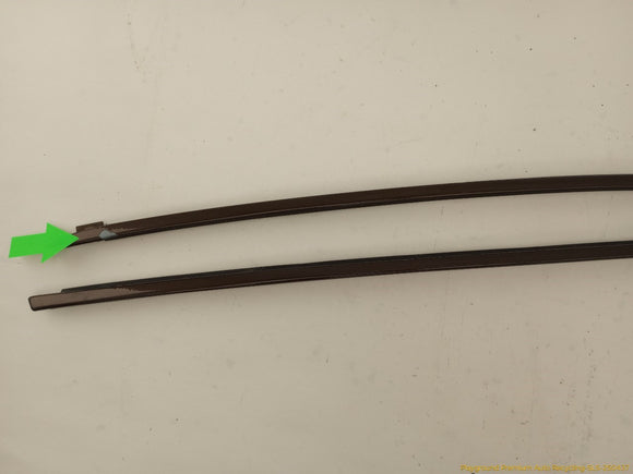 Pontiac Fiero Pair Of Upper Door Strip Molding