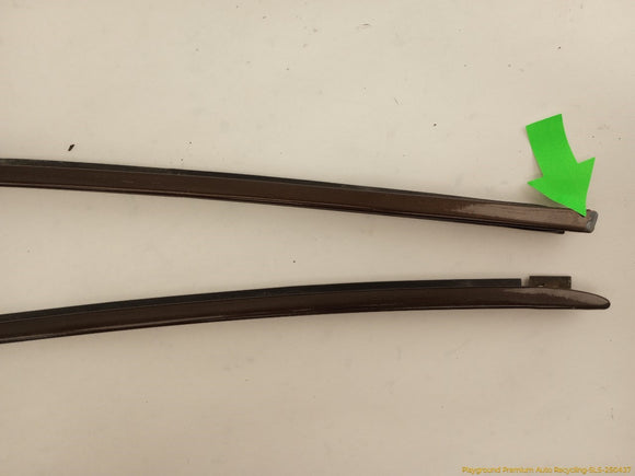 Pontiac Fiero Pair Of Upper Door Strip Molding