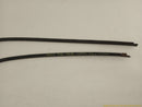 Pontiac Fiero Pair Of Upper Door Strip Molding-9