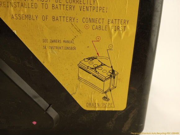 Volvo V70 Battery Tray Cover