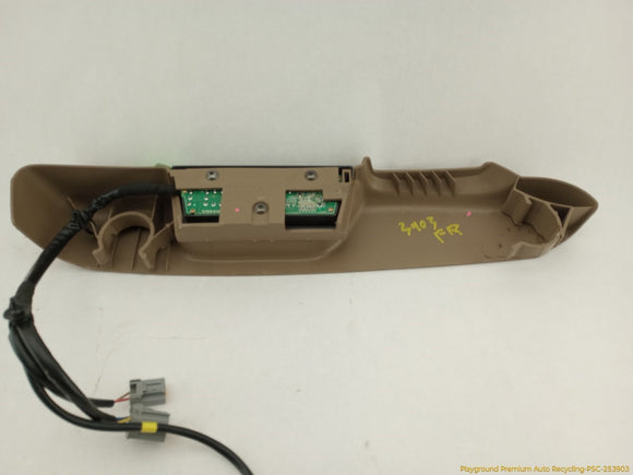 Volvo V70 Front Right Power Seat Control Switch & Trim