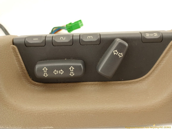 Volvo V70 Front Left Power Seat Control Switch & Trim
