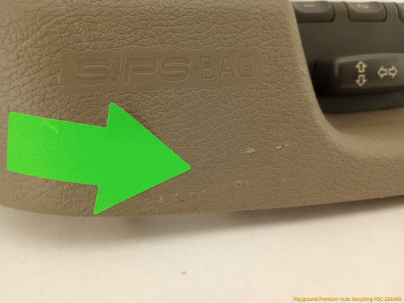 Volvo V70 Front Left Power Seat Control Switch & Trim