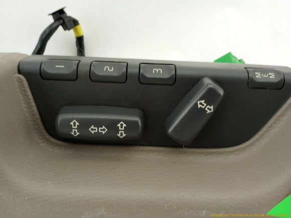Volvo V70 Front Left Power Seat Control Switch & Trim