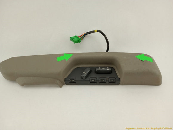 Volvo V70 Front Left Power Seat Control Switch & Trim
