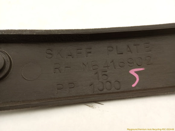 Mitsubishi Delica Pair Of Front Door Sill Scuff Plates
