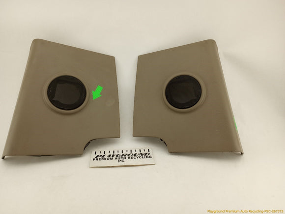 Hummer H2 Pair Of Rear Upper Quarter Trim Speaker Cover