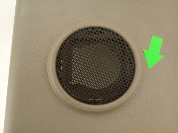 Hummer H2 Pair Of Rear Upper Quarter Trim Speaker Cover
