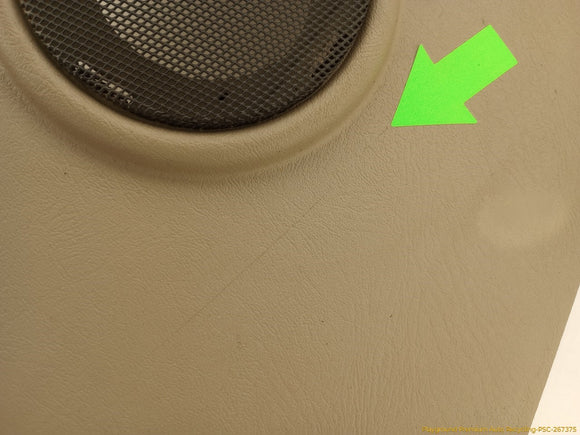 Hummer H2 Pair Of Rear Upper Quarter Trim Speaker Cover
