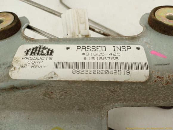 Hummer H2 Rear Wiper Motor