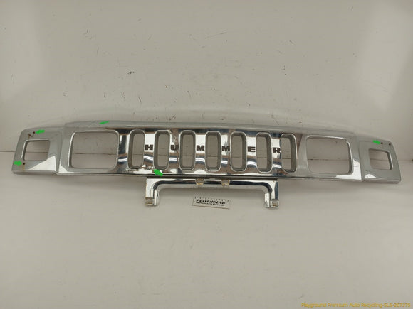 Hummer H2 Front Bumper Upper Radiator Grille