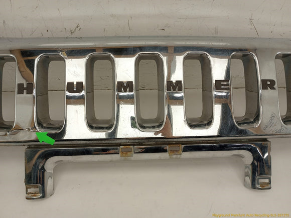 Hummer H2 Front Bumper Upper Radiator Grille