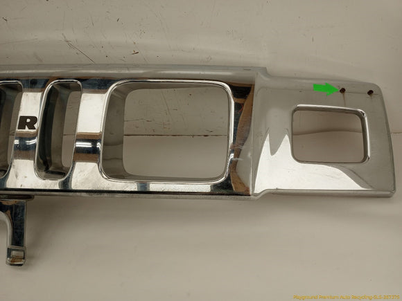Hummer H2 Front Bumper Upper Radiator Grille