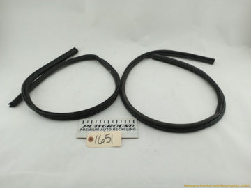 Mini Cooper S Pair Of Front Window Seal Weatherstrip