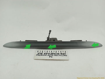 Mini Cooper S License Plate Lamp Trim