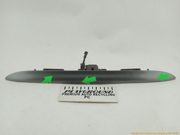 Mini Cooper S License Plate Lamp Trim