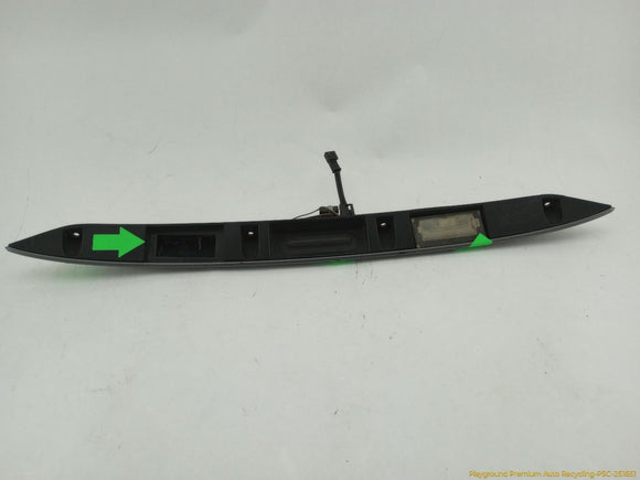 Mini Cooper S License Plate Lamp Trim