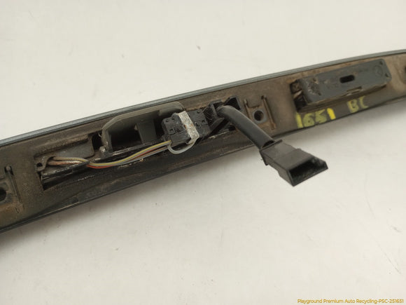 Mini Cooper S License Plate Lamp Trim
