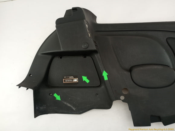 Mini Cooper S Driver Left Rear Quarter Trim