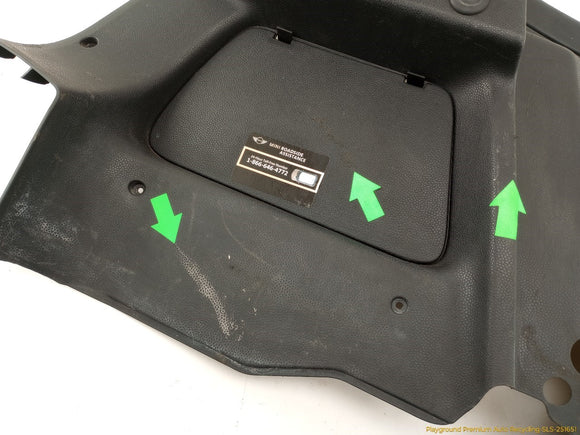Mini Cooper S Driver Left Rear Quarter Trim