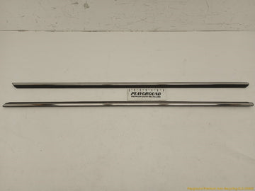 Mini Cooper S Pair Of Front Door Exterior Window Sweep Trim