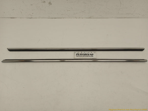 Mini Cooper S Pair Of Front Door Exterior Window Sweep Trim