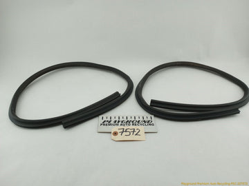 Mini Cooper S Pair Of Front Window Seal Weatherstrip