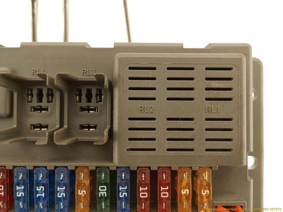 Mini Cooper S Cabin Fuse Box
