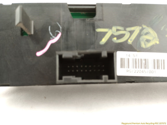 Mini Cooper S Center Dashboard Control Switch
