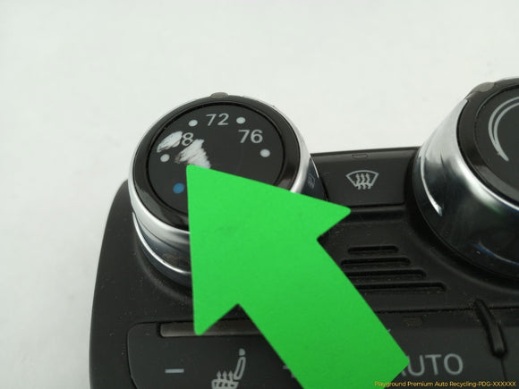 Audi TT Climate Control Switch
