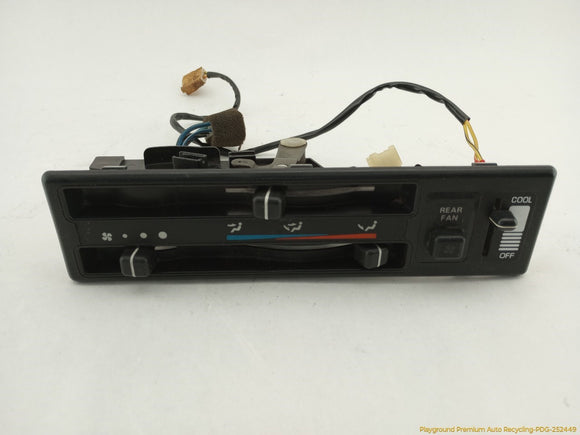 Mitsubishi Delica Rear Climate Control Panel