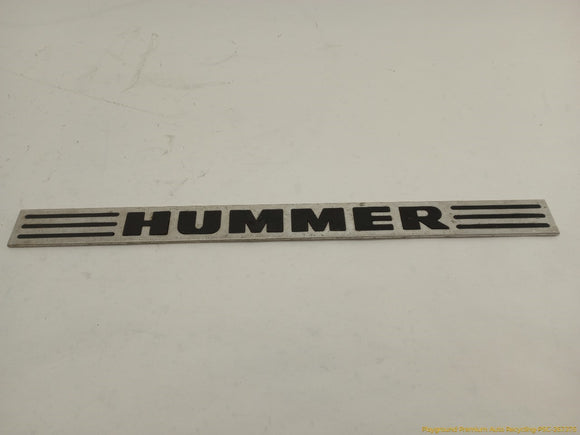 Hummer H2 Set Of 4 Door Sill Step Plates