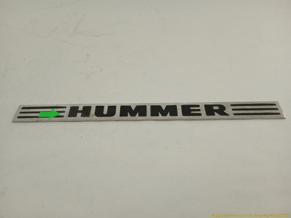 Hummer H2 Set Of 4 Door Sill Step Plates