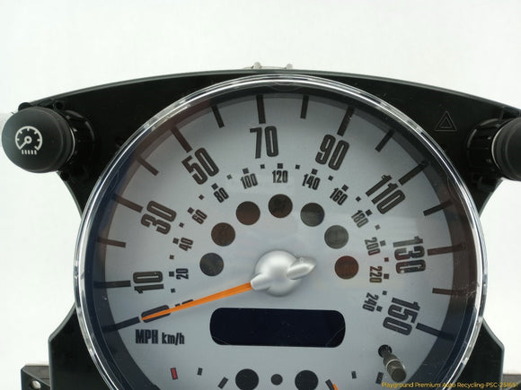 Mini Cooper S Instrument Cluster Speedometer