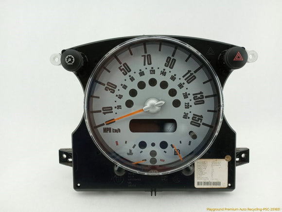 Mini Cooper S Instrument Cluster Speedometer