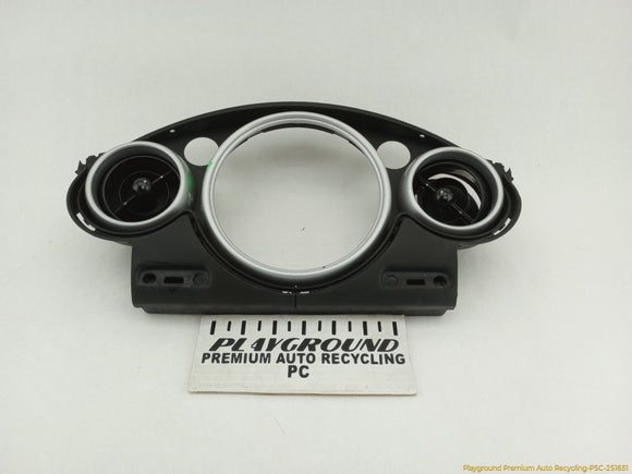 Mini Cooper S Speedometer Bezel Trim With Air Vents