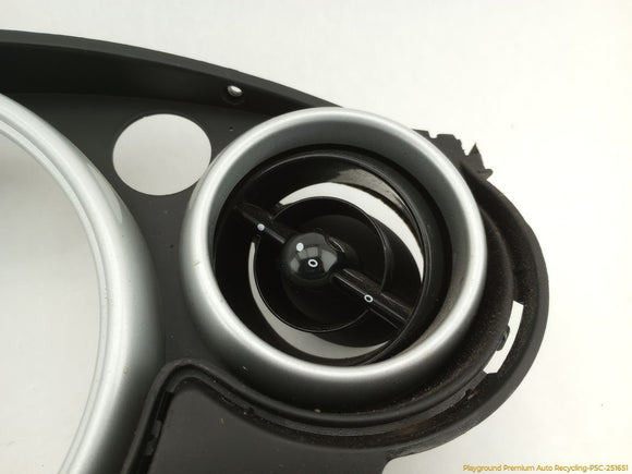Mini Cooper S Speedometer Bezel Trim With Air Vents