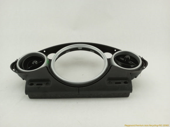 Mini Cooper S Speedometer Bezel Trim With Air Vents