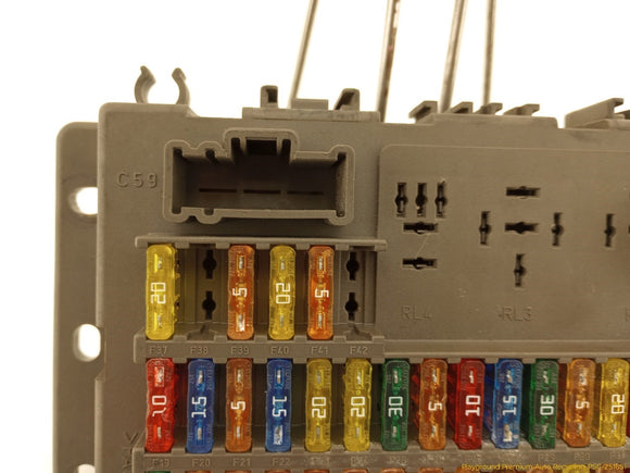 Mini Cooper S Cabin Fuse Box