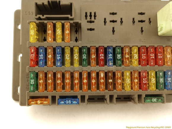 Mini Cooper S Cabin Fuse Box
