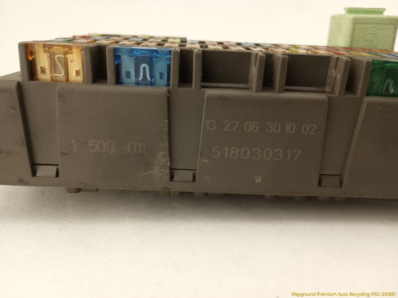 Mini Cooper S Cabin Fuse Box