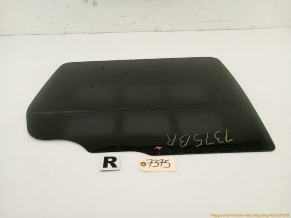 Hummer H2 Passenger Right Rear Door Window Glass
