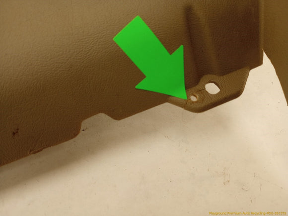 Hummer H2 Driver Left Front Lower Dash Knee Trim