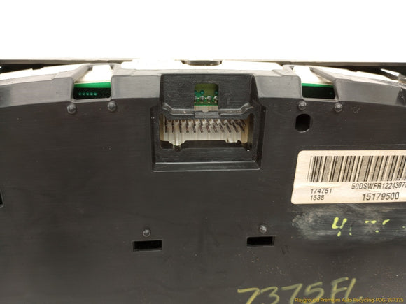 Hummer H2 Instrument Cluster Speedometer